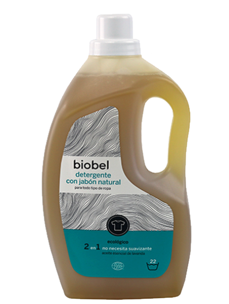 Detergent lichid bio BIOBEL, din extract de lavanda, 1.5 l