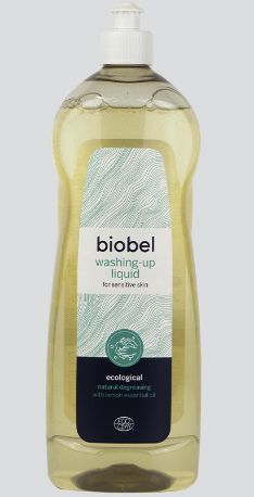 Detergent lichid bio spalat vase, din ulei de citronella BIOBEL, 1 litru