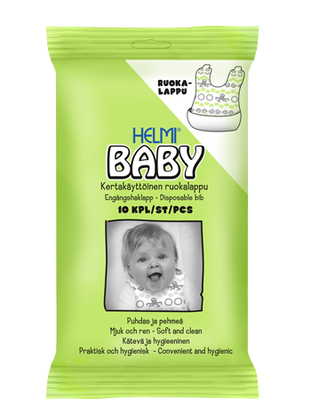 Bavete unica folosinta Helmi Baby 10 bucati