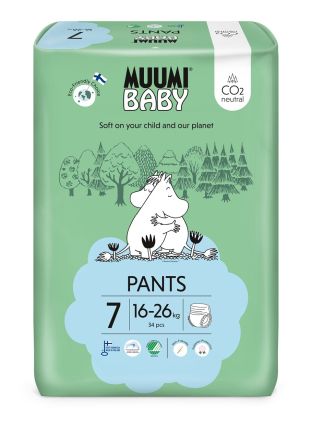 pachet scutec chilotel hipoalergenic muumi baby marimea 7 16-26 kg fara clor