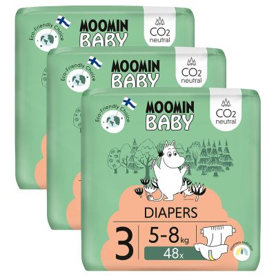 Scutece hipoalergenice Moomin Baby marimea 3 bax
